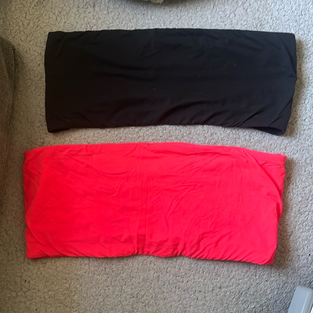 SKIMS bandeau / bralette - LARGE - 2 pack